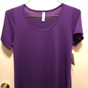 LuLaRoe Classic T Solid Purple